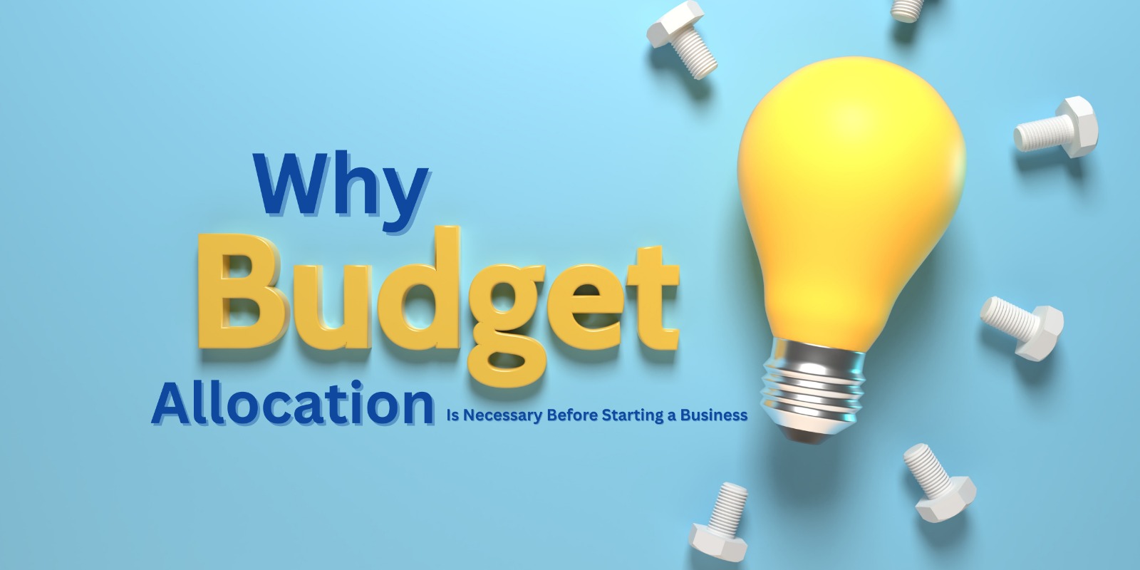 Why Budget Allocation Is Necessary Before Starting a Business